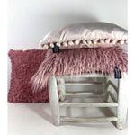 Kussenhoes Furry pink