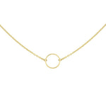 Infinity Ring Necklace – Stainless Steel