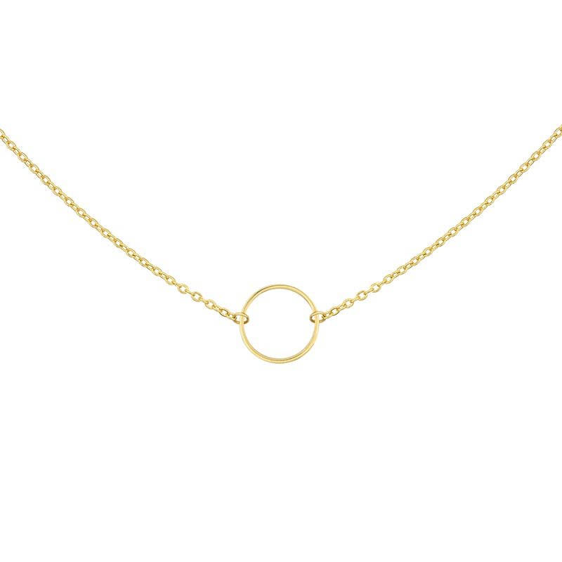 Infinity Ring Necklace – Stainless Steel