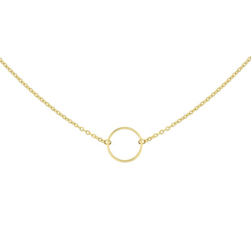 Infinity Ring Necklace – Stainless Steel