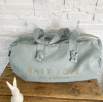 Caraïbische blauwe plunjezak - Baby Love en Balade