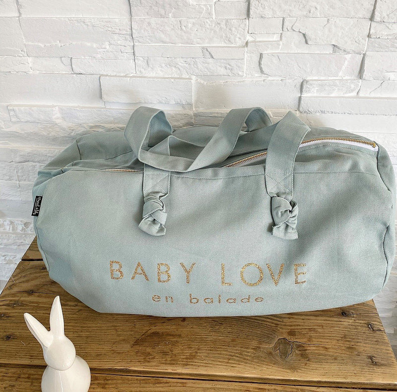Caraïbische blauwe plunjezak - Baby Love en Balade