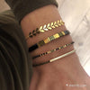 Bracelet set ‘Chic Army Green’
