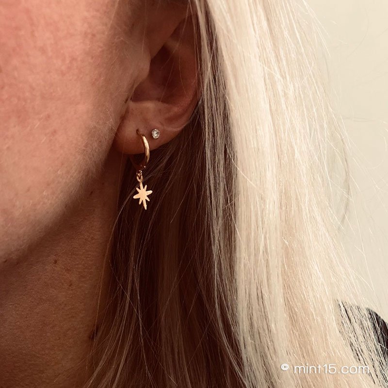 Minimalistic earrings - Galaxy