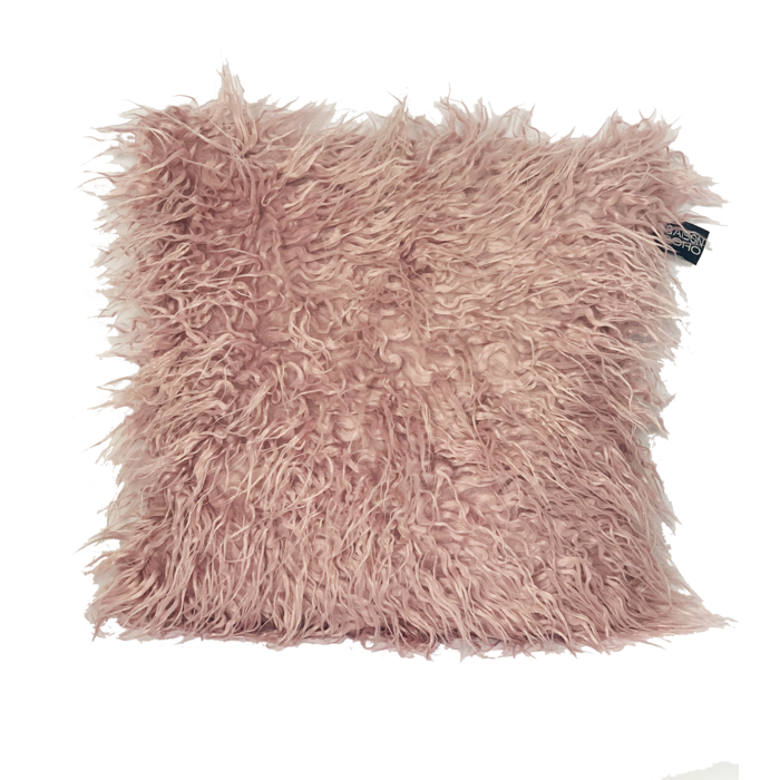 Kussenhoes Furry pink