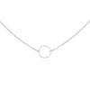 Infinity Ring Necklace – Stainless Steel