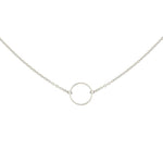 Infinity Ring Necklace – Stainless Steel