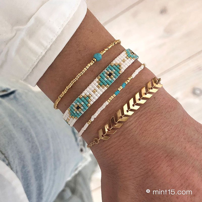 Delicate Bracelet – Touch of Turquoise