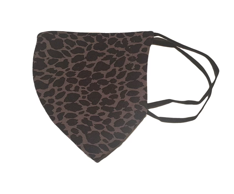 Dark grey panter mask