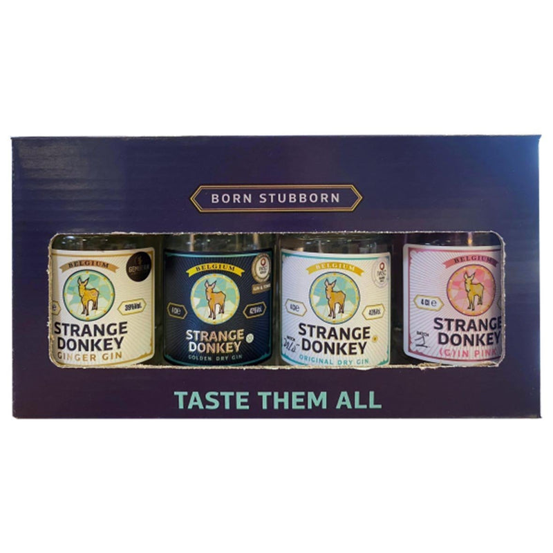 Strange Donkey Taste box 4 x 4 cl 39.63° 0.16L