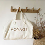 Sac Polochon blanc milk - VOYAGE